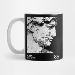 Take On Me  / Minimalist Graphic Fan Artwork Design Mug